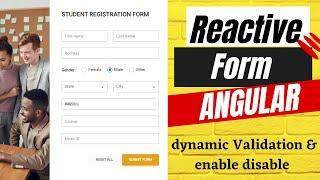 Reactive Form in Angular in Hindi | Angular Tutorials