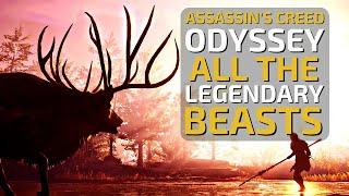 All Legendary Animals Assassins Creed Odyssey Daughters of Artemis Quest Guide