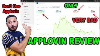 Applovin Review | Applovin ecpm and Payment Review | Why Not use Applovin #experimentnova