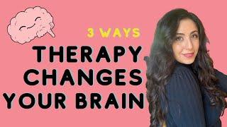 How Therapy Changes Your Brain | Mental Health Over Coffee | Micheline Maalouf #Therapy # anxiety