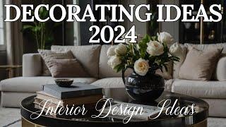 Living Room Decorating Ideas 2024 | Home Interior Design Inspiration