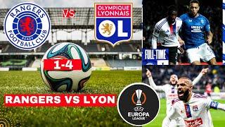 Rangers vs Lyon 1-4 Live Stream Europe League UEFA Football UEL Match Score 2024 Highlights Direct