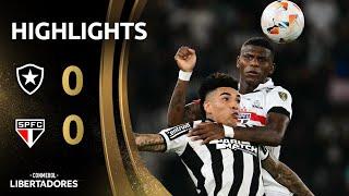 BOTAFOGO X SÃO PAULO | MELHORES MOMENTOS | CONMEBOL LIBERTADORES 2024