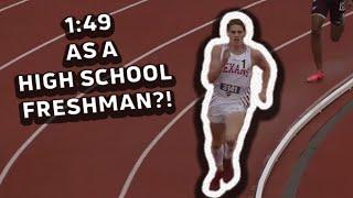 U.S. High School Freshman Class RECORD! Cooper Lutkenhaus Runs Insane 1:49.84 800m At UIL 5A States