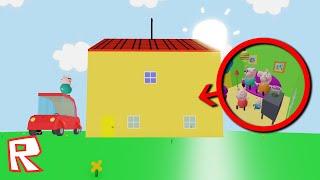 ENTRAMOS DENTRO DE LA CASA DE PEPPA PIG EN ROBLOX 