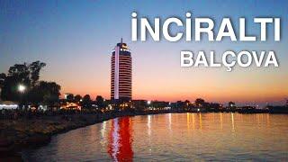 [4K] Izmir İNCİRALTI Walking Tour - Full Sunset - Balçova District | Turkey Travel 2021