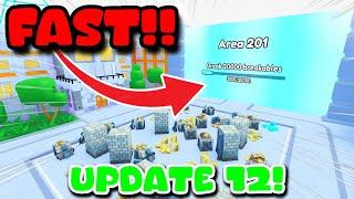 FASTEST WAY to COMPLETE NEW AREAS in PET SIMULATOR 99! | Update 12!!