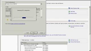 How to install and configure active directory in windows server 2008
