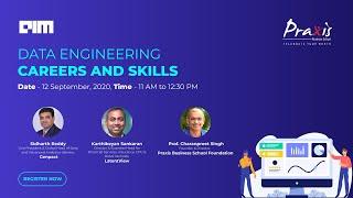 Webinar : Lets Learn about Data Engineering Careers and Skills