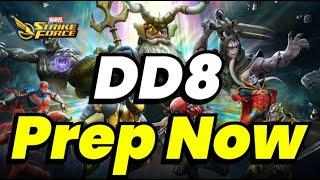 DD8 NEXT WEEK! DO NOT MAKE THIS ISO-8 PURPLE MISTAKE! PREPARE FOR ODIN NOW | MARVEL Strike Force