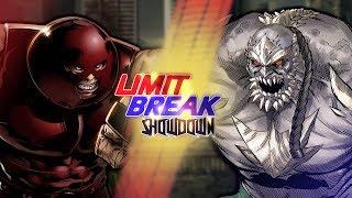 Juggernaut VS Doomsday (MARVEL VS DC) | Limit Break: Showdown