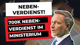 SKANDAL: 700k Nebenverdienst von LINDNERS Beamte im Bundesministerium der Finanzen!