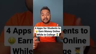  Mobile Earning Apps for Students (NO INVESTMENT) | Earn Money Online from Mobile in 2022 #shorts