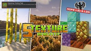 5 TEXTURE REALISTIC AESTHETIC - Di Minecraft 1.21 & 1.20 | MCPE Render Dragon Low End Device