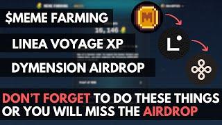 Airdrop Guide: Do This Before It's Too Late! (Reminder)