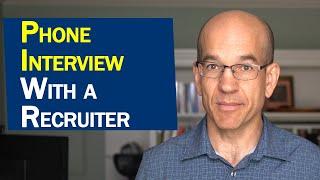 Best Phone Interview Tips - How to pass a phone interview with a recruiter
