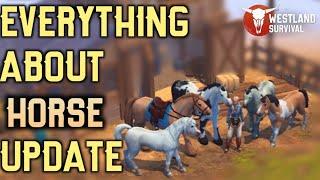 Answering Most Asked Questions About Horses In Westland Survival !