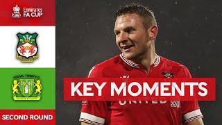 Wrexham v Yeovil Town | Key Moments | Second Round | Emirates FA Cup 2023-24