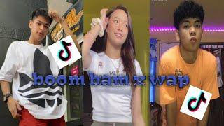 Boom bam x wap | tik tok compilation | dance challenge