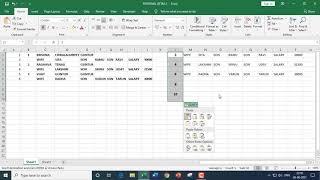 Convert Multiple Rows to Single Row in Excel