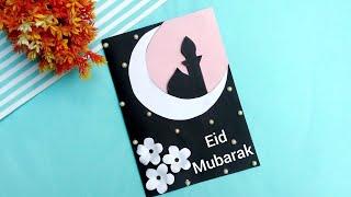 handmade Eid card idea / Eid greetings card / Eid Mubarak what's app status