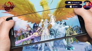 DESTINY UNVEILED (EN/CBT) 2024 Online-MMORPG Mobile Android-Gameplay
