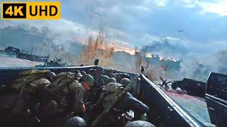 D - Day WORLD WAR 2 Call Of Duty First Mission Scene 4K ULTRA HD - RTX 3080 COD WW2