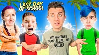 WE ARE GOING ON A CRUISE.. WHY ARE YOU CRYING? Last Day Of School Vlog (FUNhouse Family)