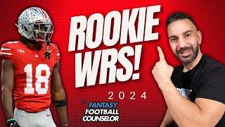 Must-Have Rookie WRs 2024 for Fantasy Football!