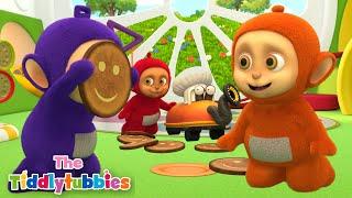 Tiddlytubbies NEW Season 4  Playing with Tubby Toast!  Tiddlytubbies 3D Full Episodes