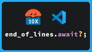 Rust Toggle End Of Lines - Rust10x VSCode Extension