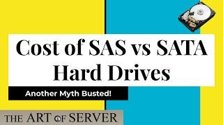 Cost of SAS vs SATA Hard Drives | Shopping with Art of Server on eBay!!