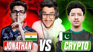 Jonathan Gaming vs Crypto PUBG ?? india VS Pakistan BEST Moments in PUBG Mobile