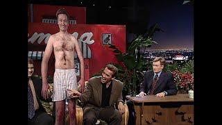 Arnold Schwarzenegger Analyzes Conan's Physique | Late Night with Conan O’Brien