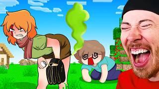 FUNNIEST MINECRAFT ANIMATIONS YOU CANT EXPLAIN (Funny Animations)