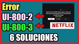 Repair Error UI-800-2 on Smart TV and Error UI-800-3 Netflix on Smart TV I 6 Solutions 2021