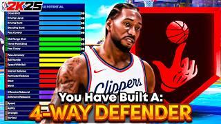 THE *BEST* LOCKDOWN DEFENDER BUILD in NBA 2K25 (GAME-BREAKING)