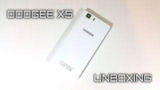 Doogee X5 UNBOXING