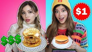 Expensive VS Cheap Food Challenge ft @Gloom