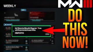 How To Get 3 Kills with 1 Magazine 5 Times MW3!