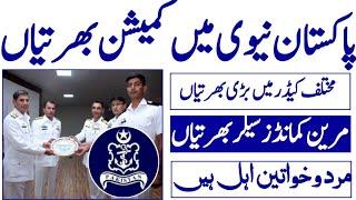 Pakistan navy PN navel commission jobs November , 2024