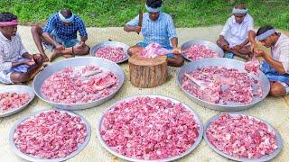 MEAT HUNT | MUTTON KARAHI | Pakistani Recipe Cooking In Indian Village | Mutton Street Food Recipe