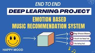 Emotion Based Music Recommendation System | End To End Deep Learning Project With Source Code 