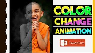 COLOR CHANGE ANIMATION - New PowerPoint Tutorial