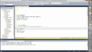 SQL Query with a Where and Order By Clause