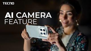 The AI camera feature of the new TECNO CAMON 30 Series breathes life into every scene..