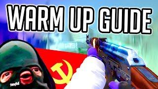 The ULTIMATE CS:GO WARMUP GUIDE! 2019. (Improve Faster!)