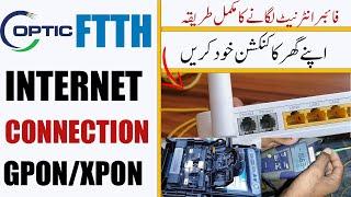 Fiber to Home Connection FTTH  Explained