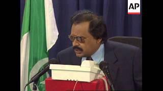 PAKISTAN: UNITED NATIONAL MOVEMENT LEADER ALTAF HUSSAIN IS IN EXILE
