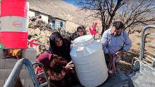 Can you guess why Fariba wants these water containers for?